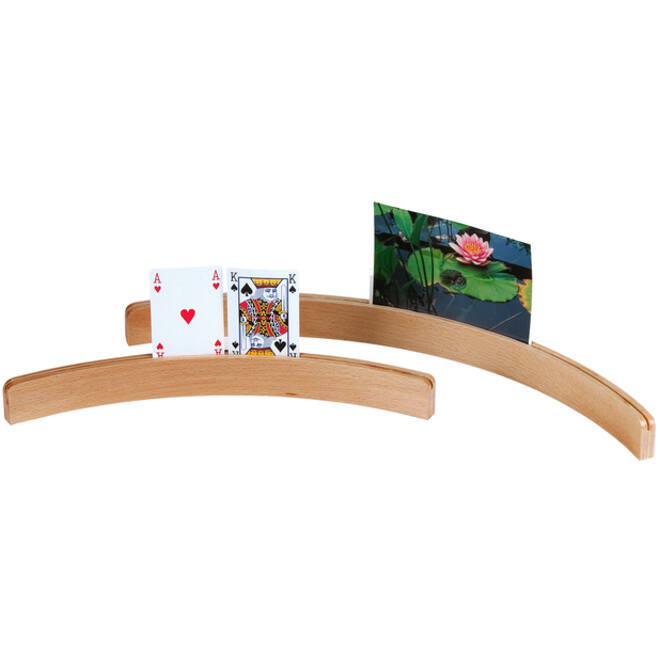 Kaarthouder hout middel 35 cm