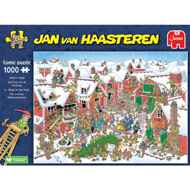 Puzzel Jan van Haasteren Santa's Village 1000 stukjes