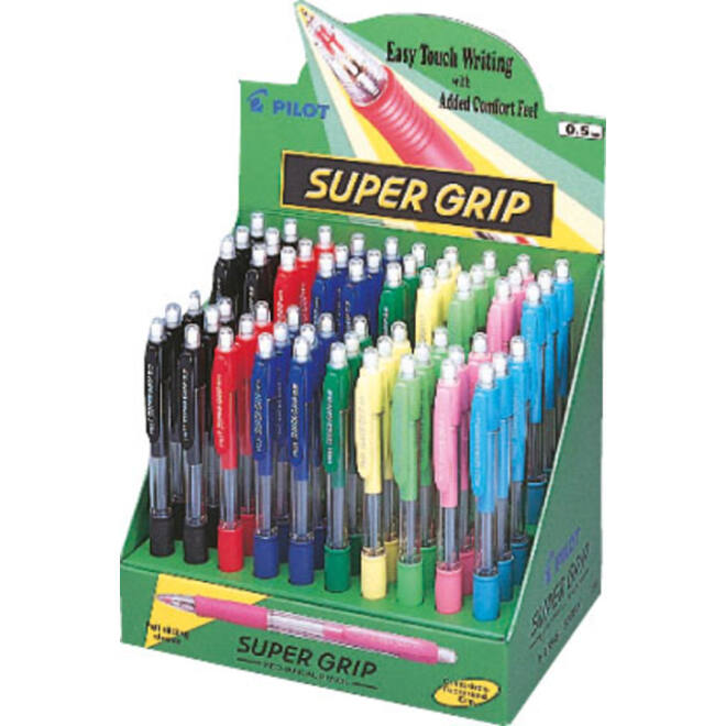 Vulpotlood PILOT Supergrip HB 0.5mm assorti