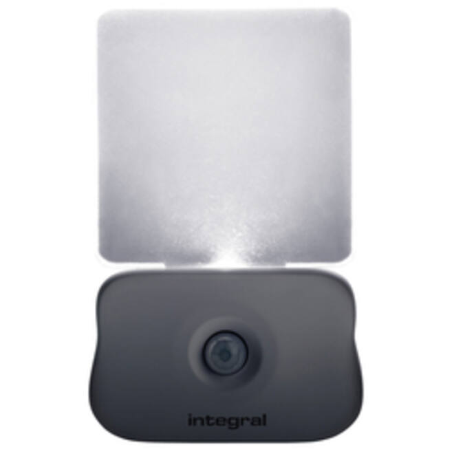 Led nachtlamp Integral 4000K koel wit 0.5W 7lumen sensor op batterijen