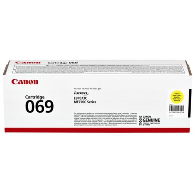 Tonercartridge Canon 069 geel