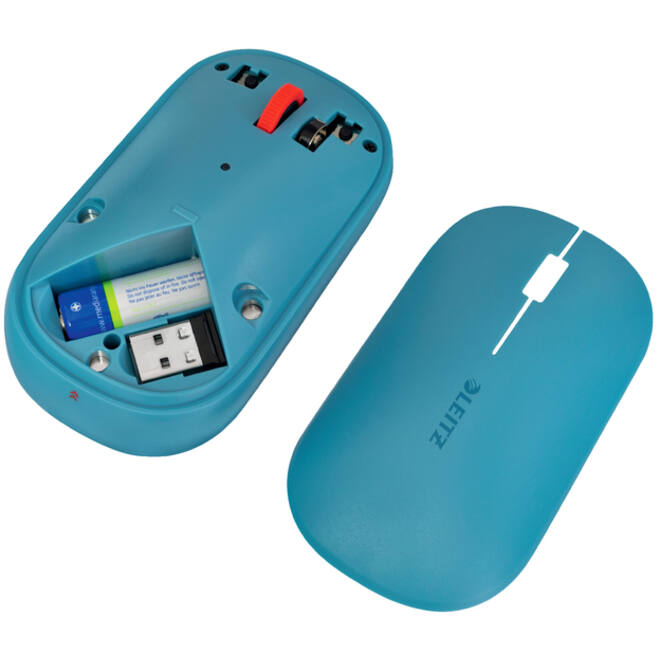 Muis Leitz draadloos Cosy blauw