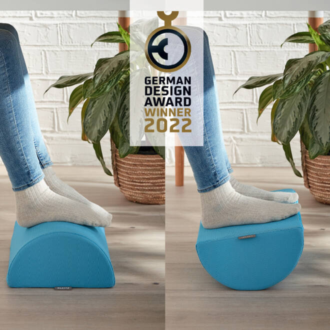 Voetensteun Leitz Ergo Cosy blauw