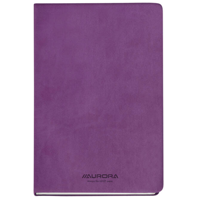 Notitieboek Aurora Capri A5 192blz lijn 80gr violet