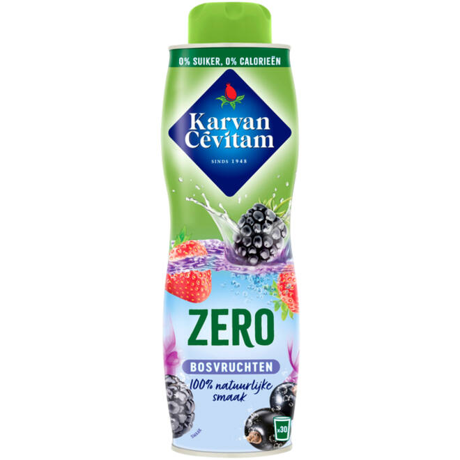 Siroop Karvan Cevitam bosvruchten 0% suiker 600ml