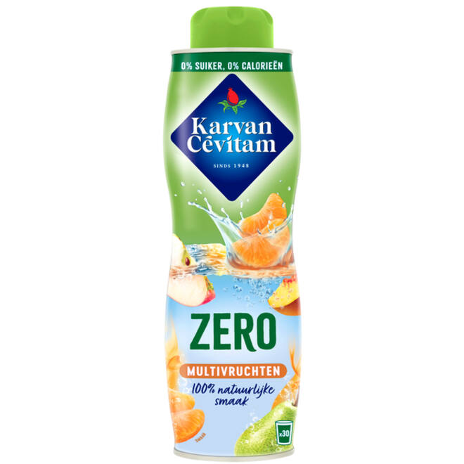 Siroop Karvan Cevitam multivruchten 0% suiker 600ml