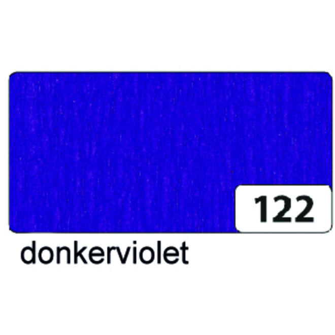 Crêpepapier Folia 250x50cm nr122 donker violet