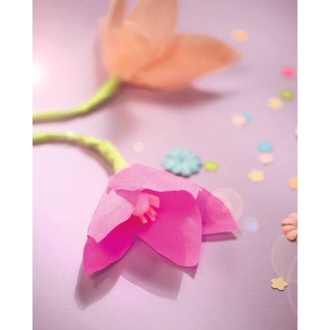 Crêpepapier Folia 250x50cm nr176 zalmroze