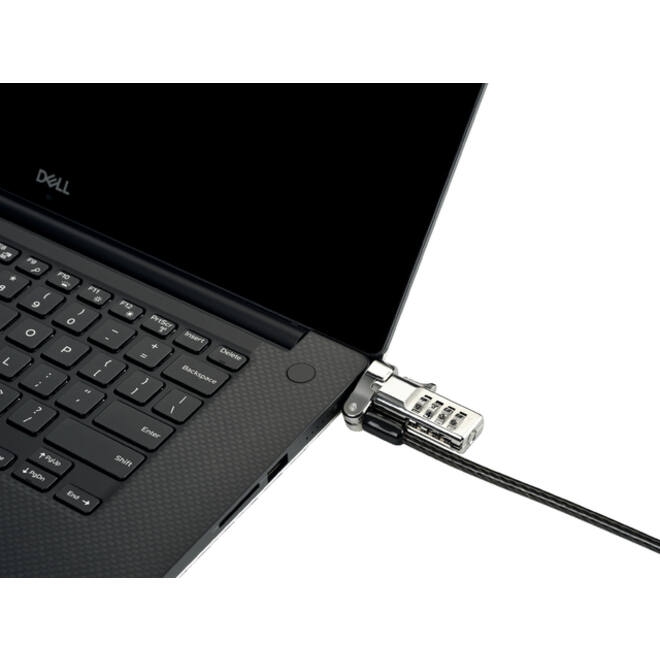 Laptopslot Kensington universeel 3-in-1 met cijfercombinatie