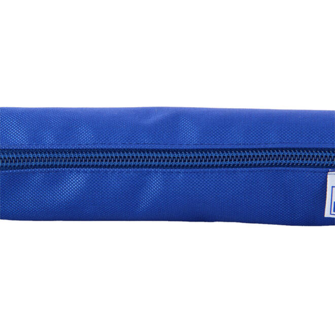 Pennenetui Oxford rond blauw