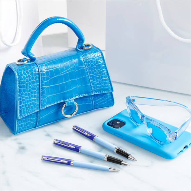 Vulpen Waterman Hémisphère Colour Blocking blue CT medium