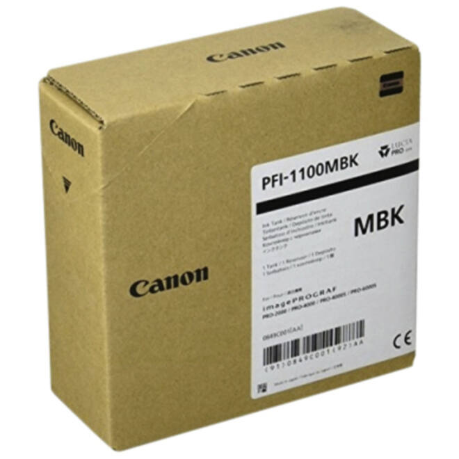 Inktcartridge Canon PFI-1100 mat zwart