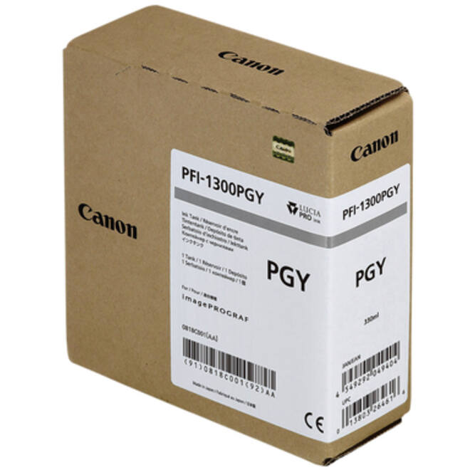 Inktcartridge Canon PFI-1300 foto grijs