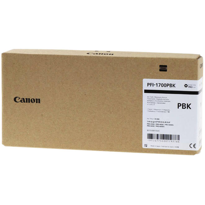 Inktcartridge Canon PFI-1700 foto zwart