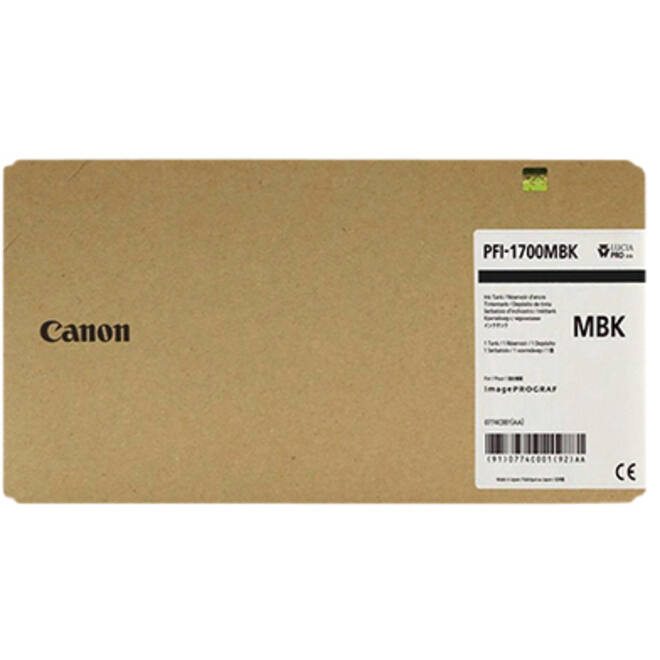 Inktcartridge Canon PFI-1700 mat zwart