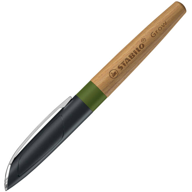 Vulpen STABILO Grow medium mosgroen/eiken