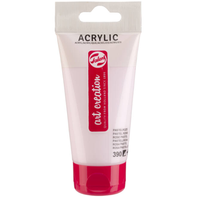 Acrylverf Talens Art Creation 390 pastelroze tube à 75ml