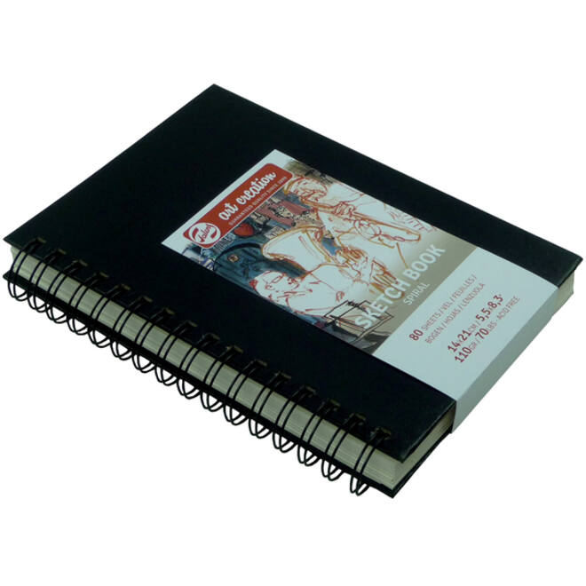 Schetsboek Talens Art Creation Spiraal 14x21cm 110gr 80vel