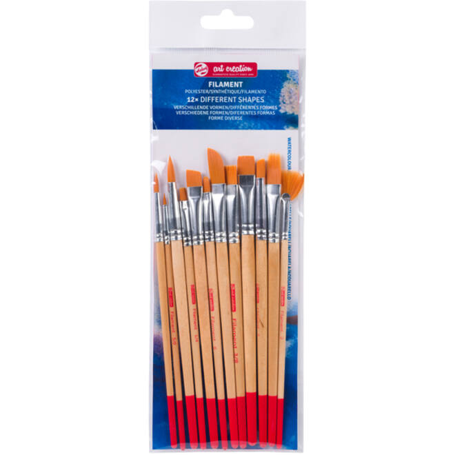 Penseel Talens Art Creation filament 12 stuks S