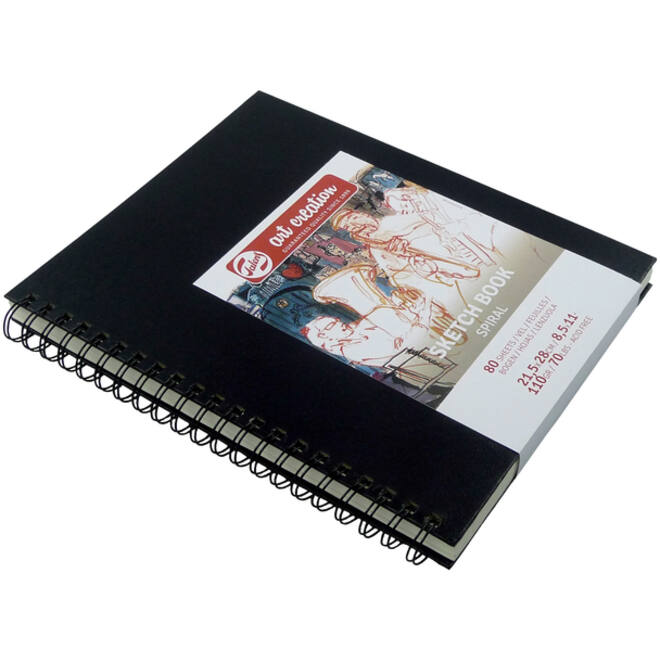 Schetsboek Talens Art Creation Spiraal 21x28cm 110gr 80vel