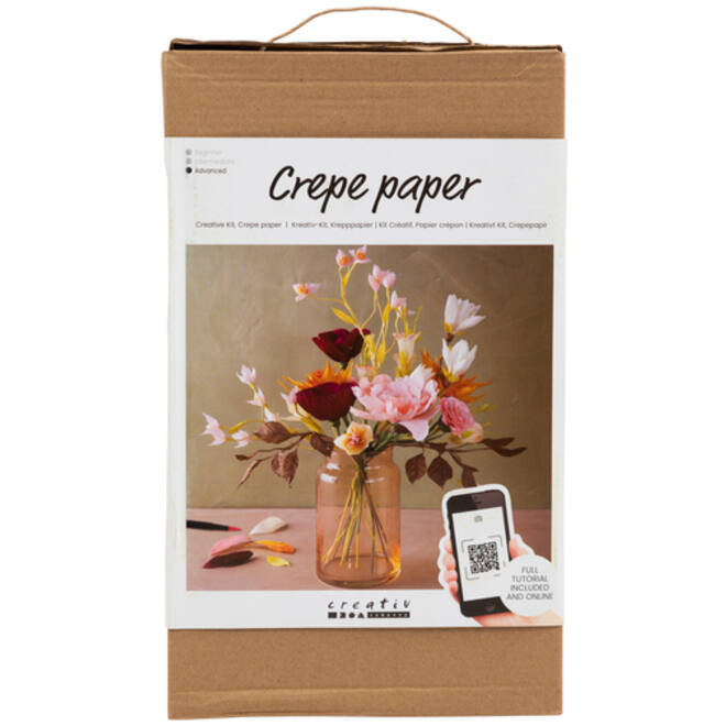 Crêpepapier Creativ Company DIY bouket