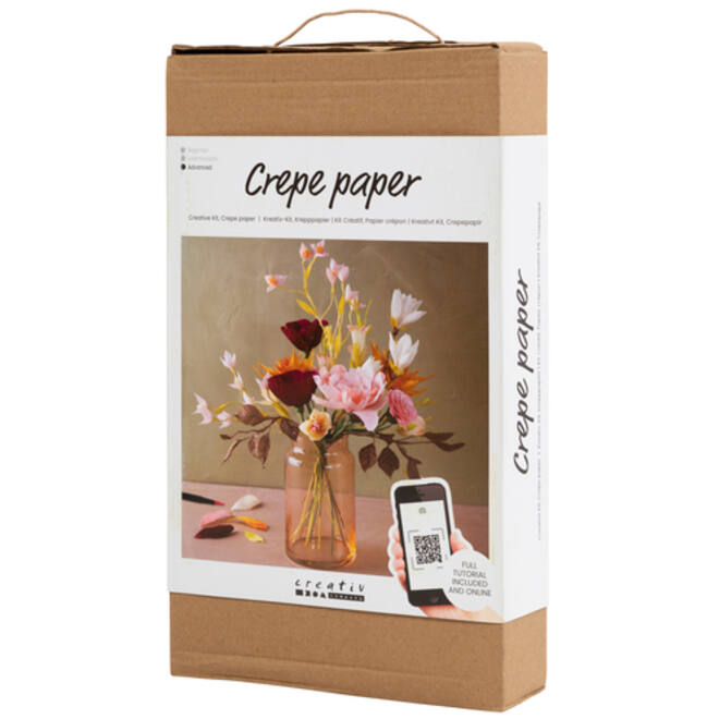 Crêpepapier Creativ Company DIY bouket