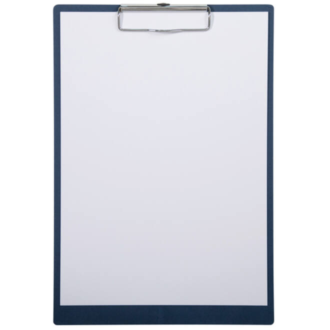Klembord MAULbalance A4 staand versterkt 3mm karton blauw