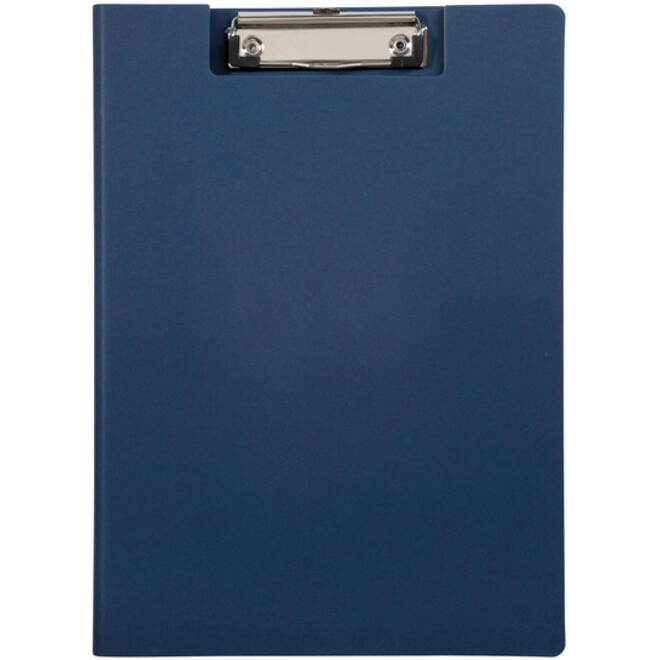 Klembordmap MAULbalance A4 versterkt karton rug 8mm blauw