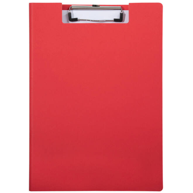 Klembordmap MAULbalance A4 versterkt karton rug 8mm rood