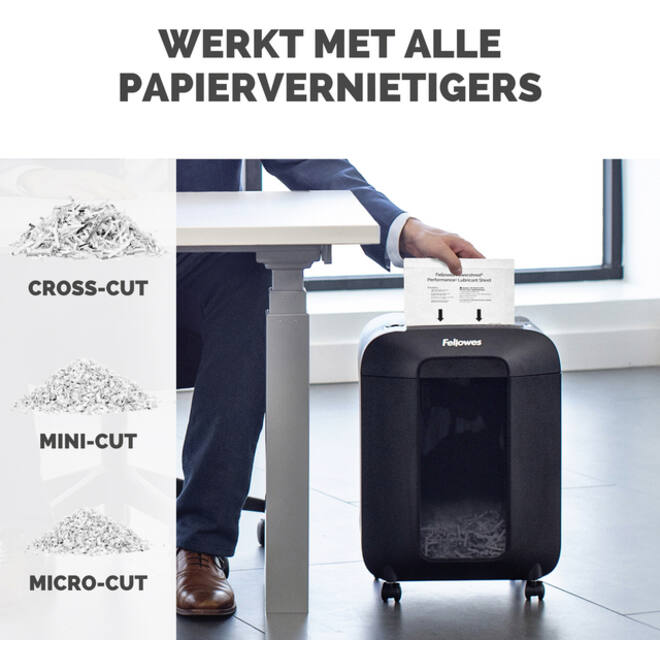 Olievellen voor papiervernietiger Fellowes Powershred Performance+