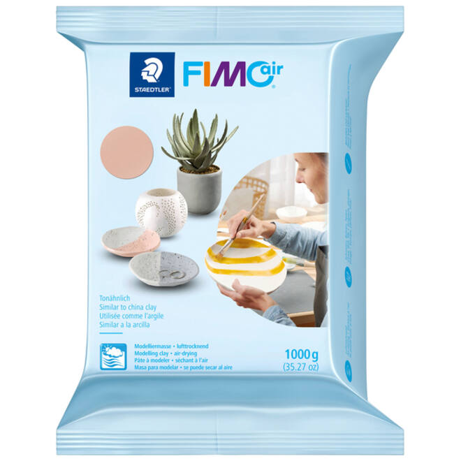 Boetseerklei Fimo Air 1000gram perzik
