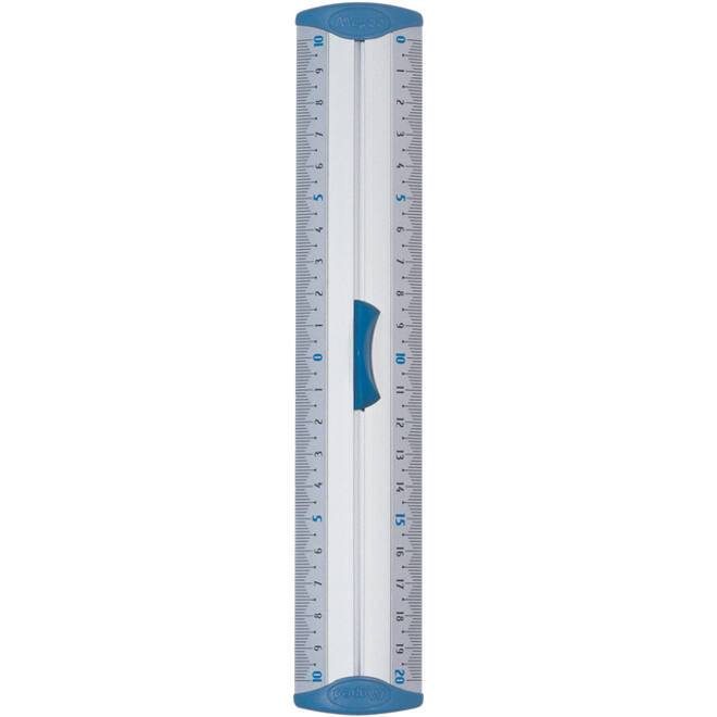 Liniaal Maped met handgreep 20cm aluminium