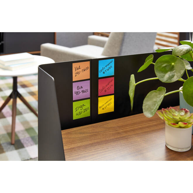 Memoblok Post-it 654 Super Sticky 76x76mm ultrageel