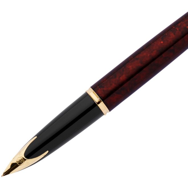 Vulpen Waterman Carène Marine amber GT medium