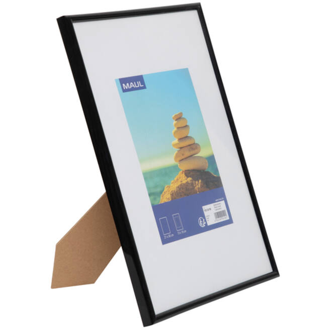 Fotolijst MAUL art 21x30cm kunststof frame zwart