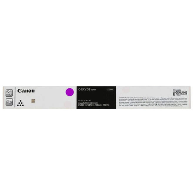 Tonercartridge Canon C-EXV 58 rood