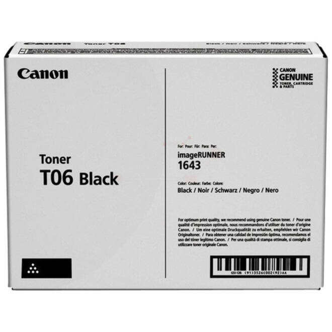 Tonercartridge Canon T06 zwart