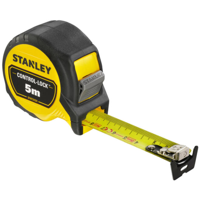 Rolmaat Stanley Control-Lock 5 meter 25mm