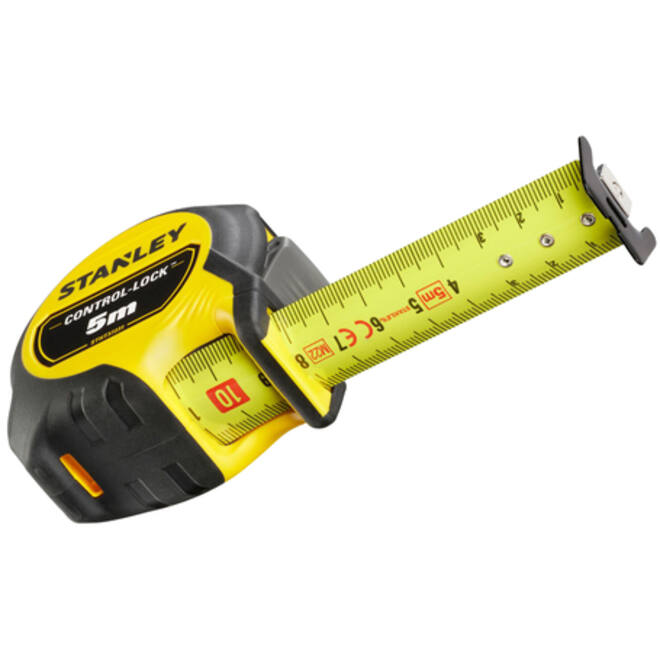 Rolmaat Stanley Control-Lock 5 meter 25mm
