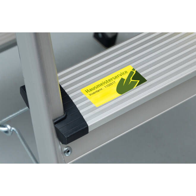 Etiket Avery Zweckform L6111-20 210x297mm geel 20stuks
