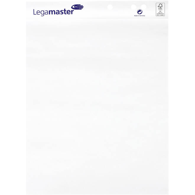 Flipoverpapier Legamaster blanco 20vel 5stuks