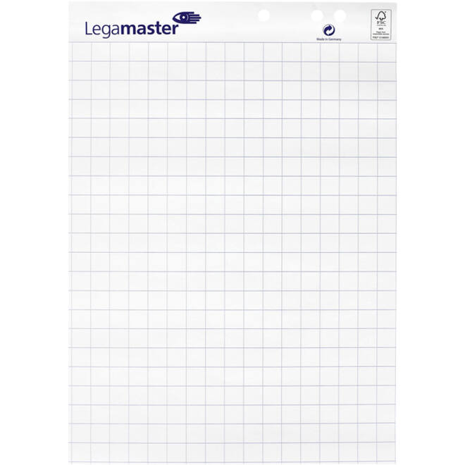 Flipoverpapier Legamaster ruit 20vel 5stuks
