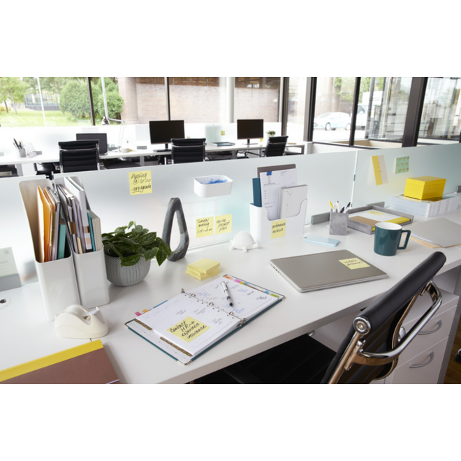 Memoblok Post-it Z-Note R350 76x127mm geel
