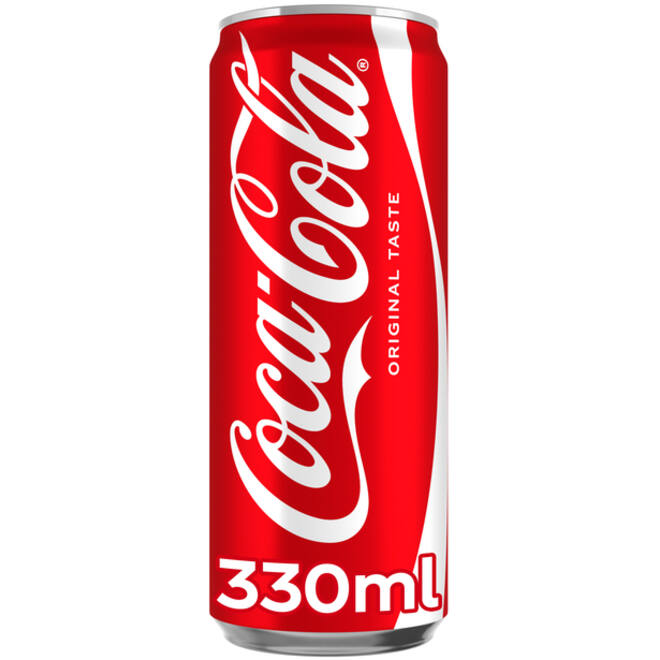 Frisdrank Coca Cola Regular blik 330ml