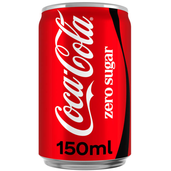 Frisdrank Coca Cola zero blik 150ml