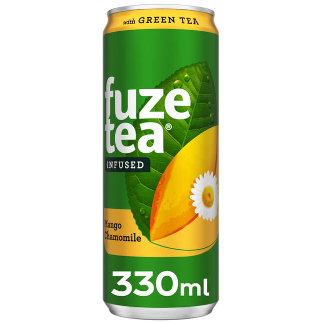 Frisdrank Fuze Tea Green Tea mango chamomile blik 330ml