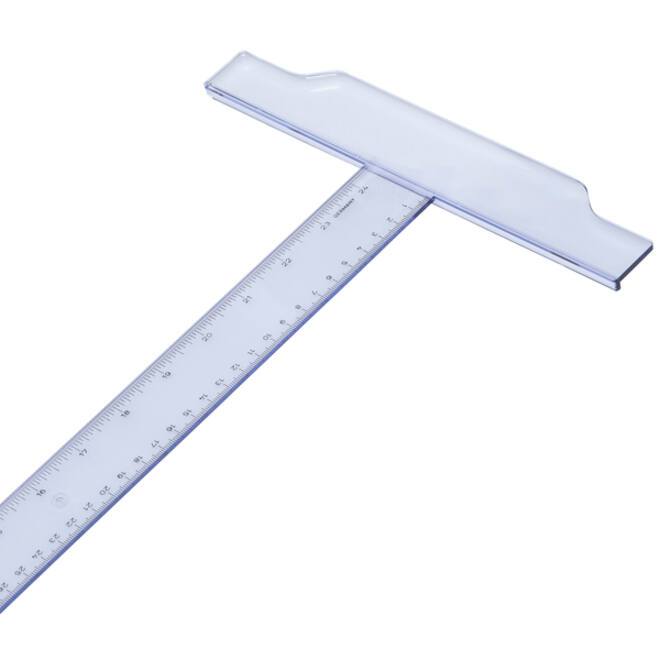 Tekenhaak Aristo GeoCollege 60cm transparant