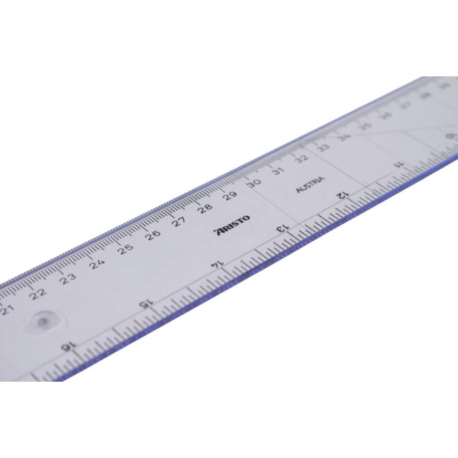 Tekenhaak Aristo GeoCollege 60cm transparant