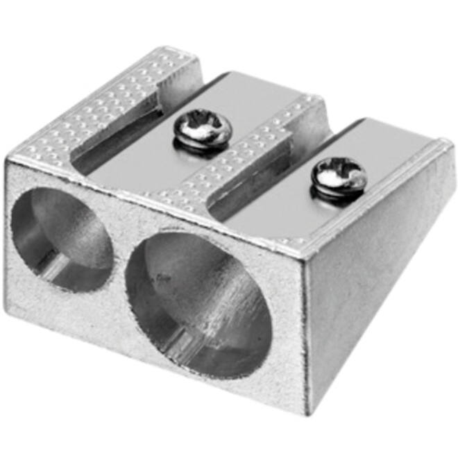 Puntenslijper Westcott aluminium dubbel kegelvorm
