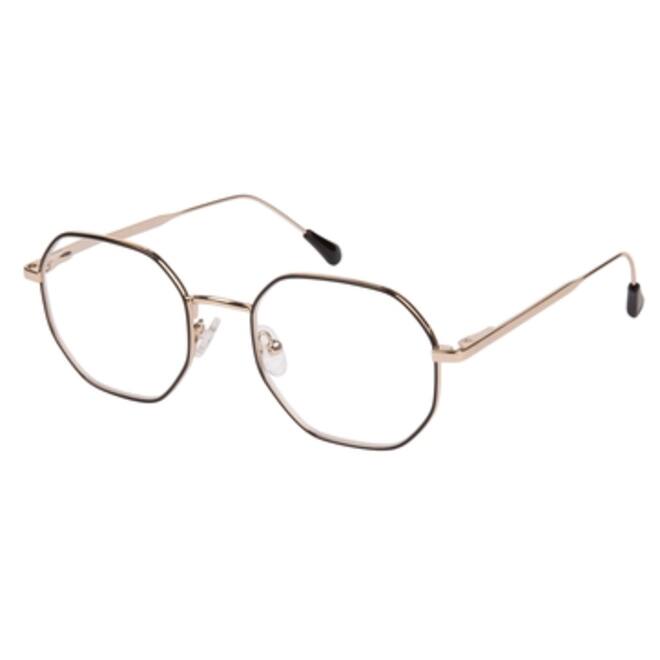 Leesbril I Need You +3.00 dpt Yoko zwart-goud